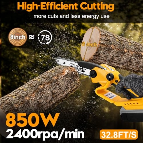Cordless Mini Chainsaw - 650W