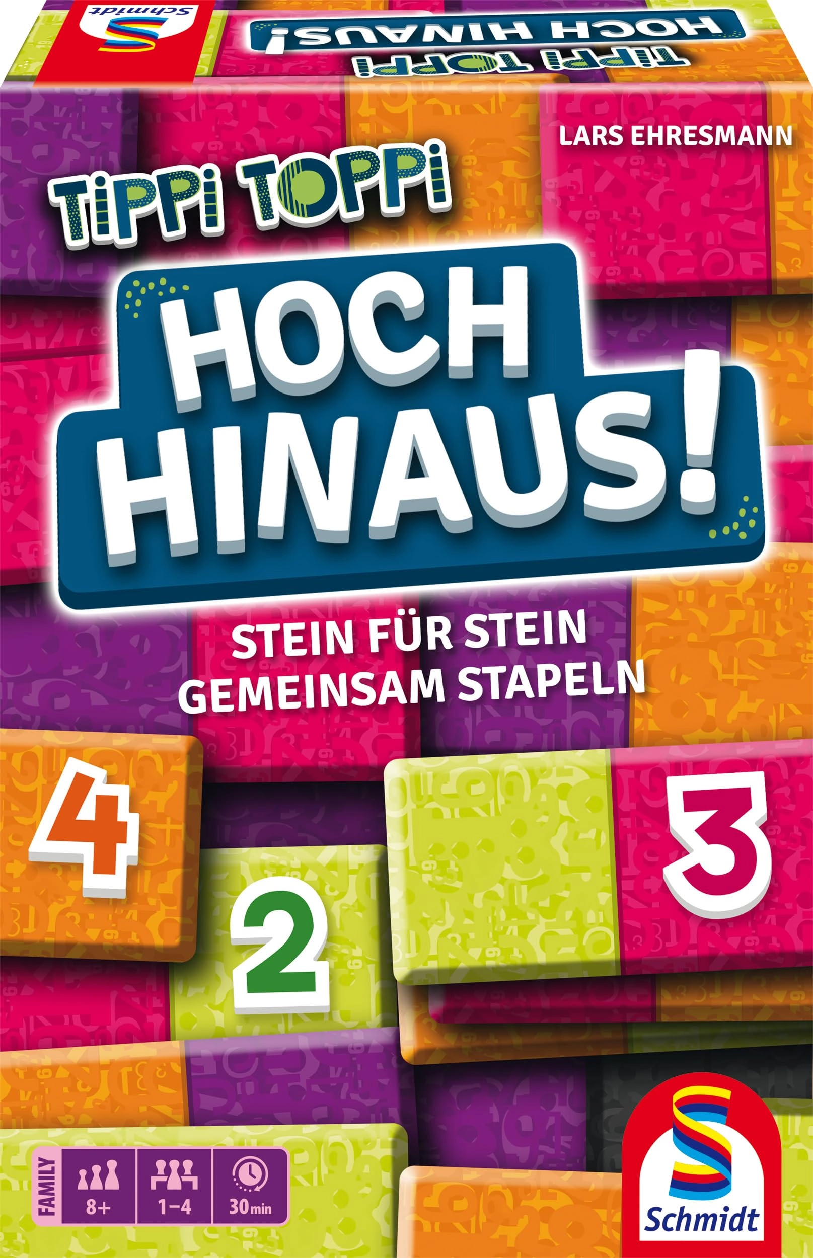 Schmidt Spiele Tippi Toppi: Hoch Hinaus! - Tile Game