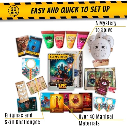 Magic Harry Escape Game - 5 to 12