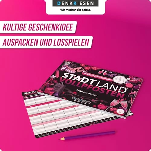 Stadt Land VOLLPFOSTEN: Girls' Evening Edition (German)