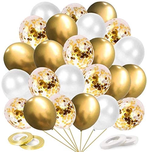 Party Time Trading LLC Latex Balloons - 60Pcs Birthday Party