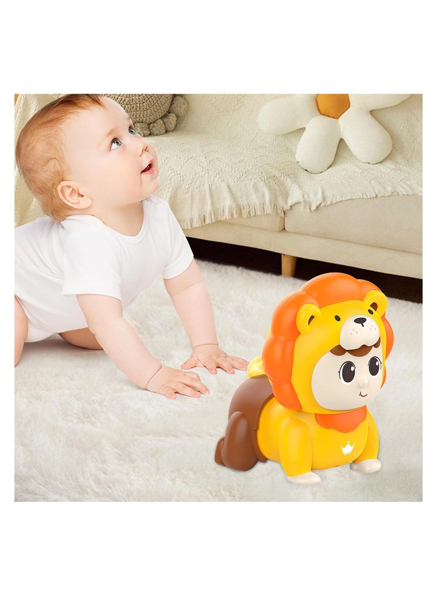 Generic Baby Crawling Musical Toy Doll