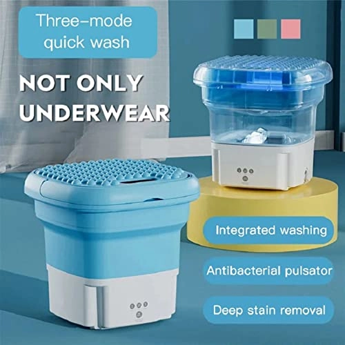 Mini Folding Portable Washing Machine - Dryer Basket Centrifugal