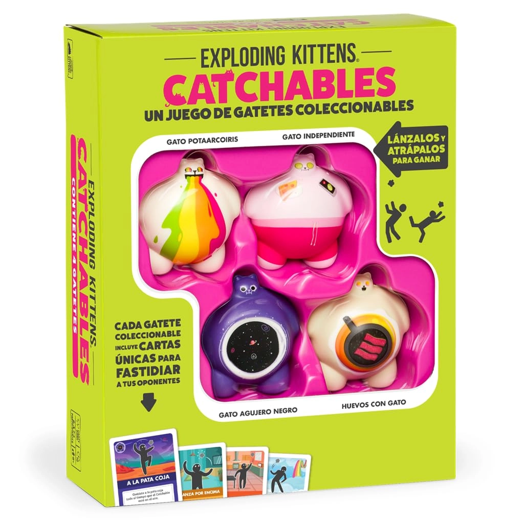 Exploding Kittens Catchables Core Pack (Spanish)