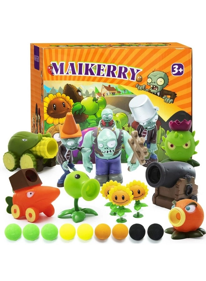 Maikerry Plants and Zombies Figurines 12 pcs