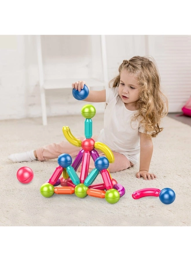 STEM Magnetic Stacking Toys - 40 pieces