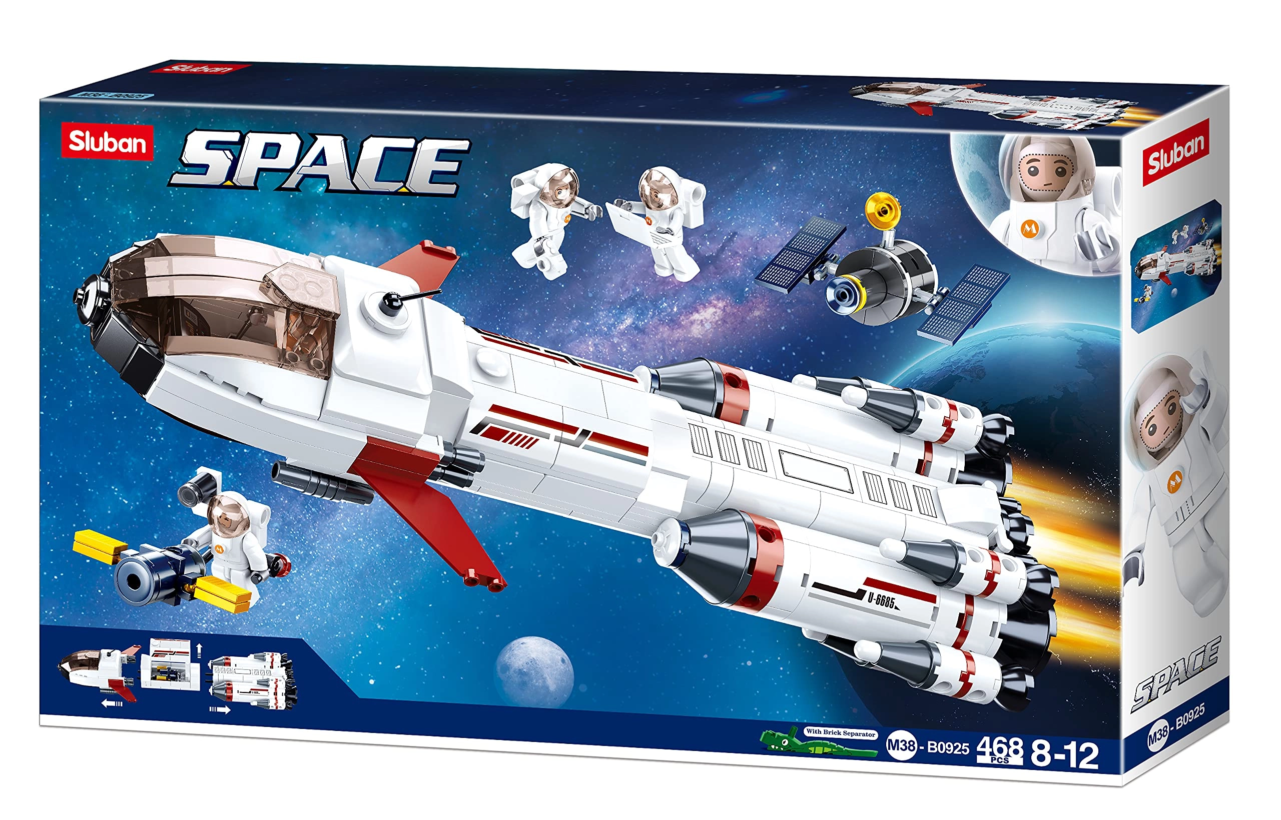 Sluban Space-Saturn Expedition Rocket