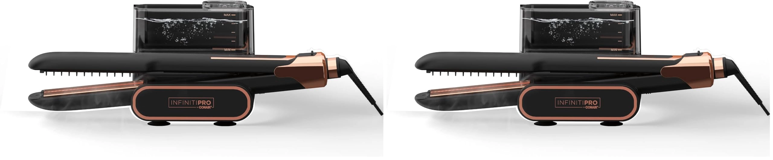 Conair INFINITIPRO Steam Therapy Flat Iron - 1.5-Inch Pack of 2