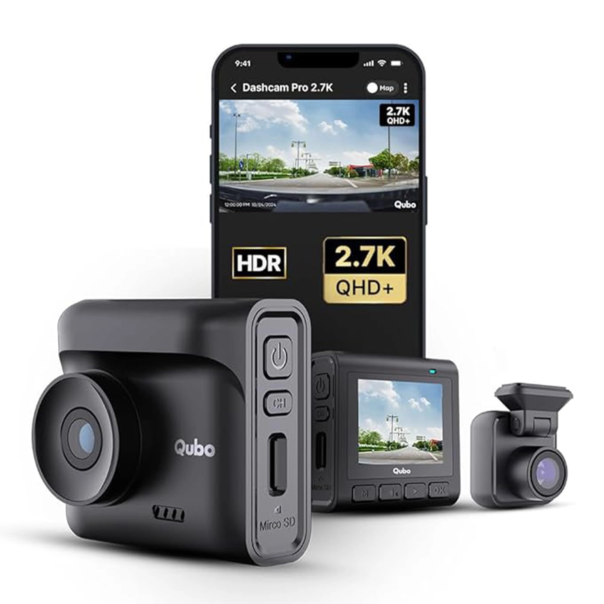 Qubo Pro 2.7K Dual - 2160p