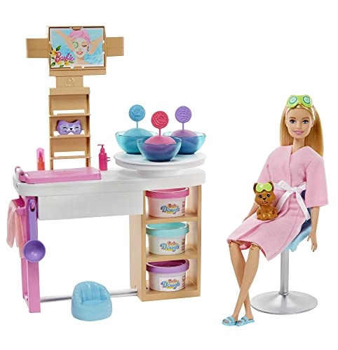 Face Mask Spa Day Playset - Blonde 10+ Accessories Ages 4+