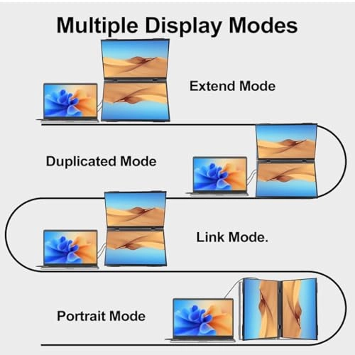 Dual Screen Portable Display - HDR 1080P 14 Inch