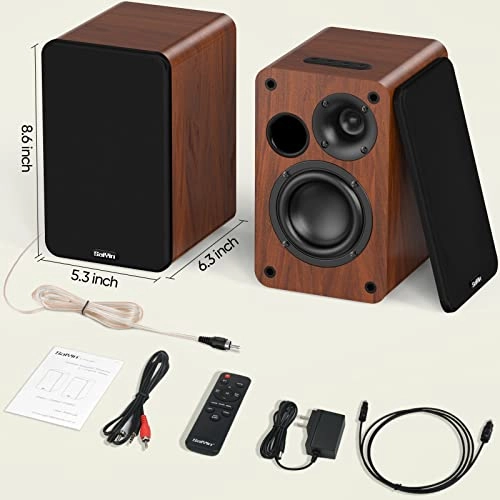 Bluetooth Bookshelf Speakers - pair 30W X 2