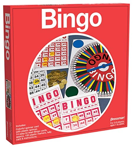 Pressman Toy Bingo - ages 7 and up