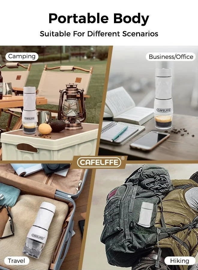 3-in-1 Portable Espresso Machine & Milk