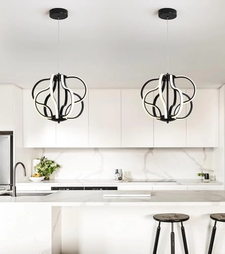 LED Chandelier - 3 Color Temperature Options Dimmable