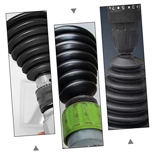 Dust Cover for Electric Drill - 6pcs Black 11.00X8.50X8.50cm
