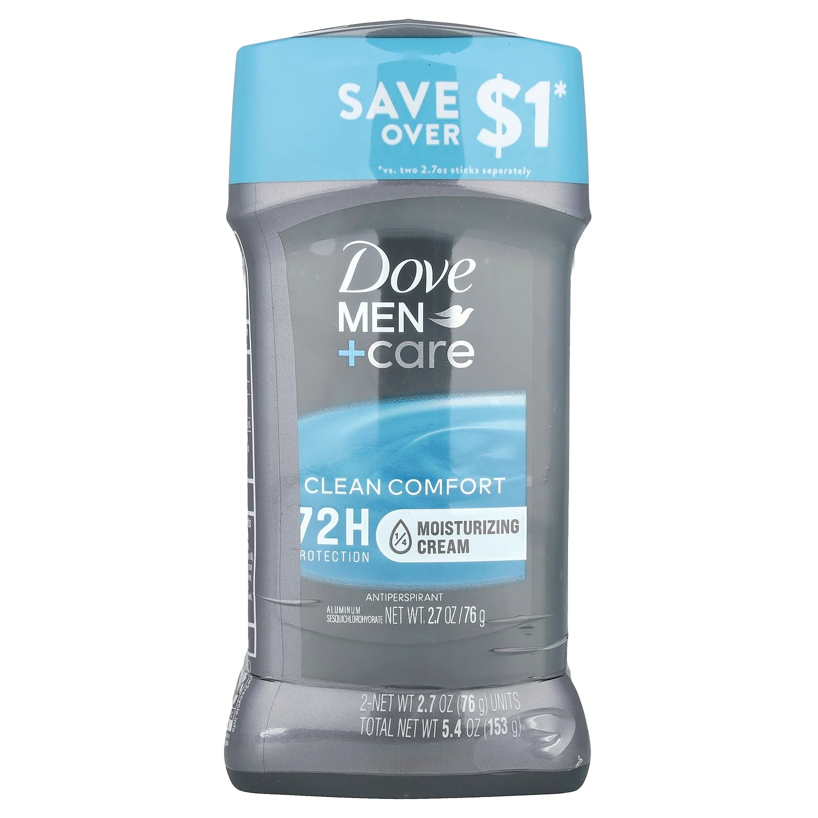 Antiperspirant Deodorant Clean Comfort - 76 g