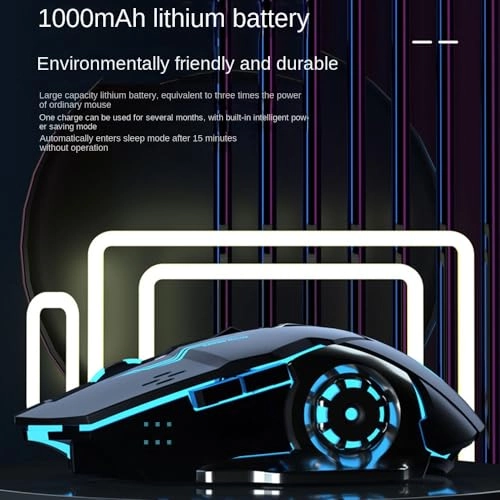 Silent Wireless Mouse - Radio Frequency