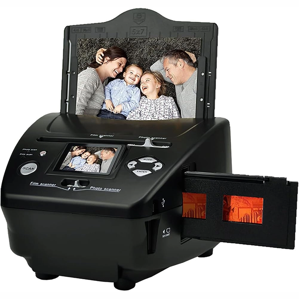 Film And Slide Scanner - 16MP 35mm LCD Screen