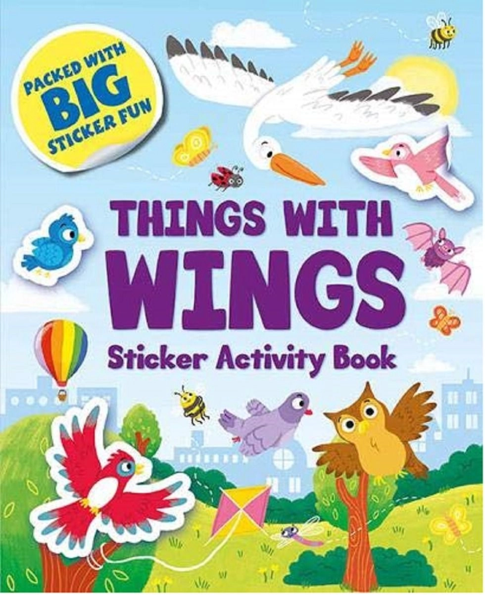 Igloo Books Things With Wings Activity Sticker Book