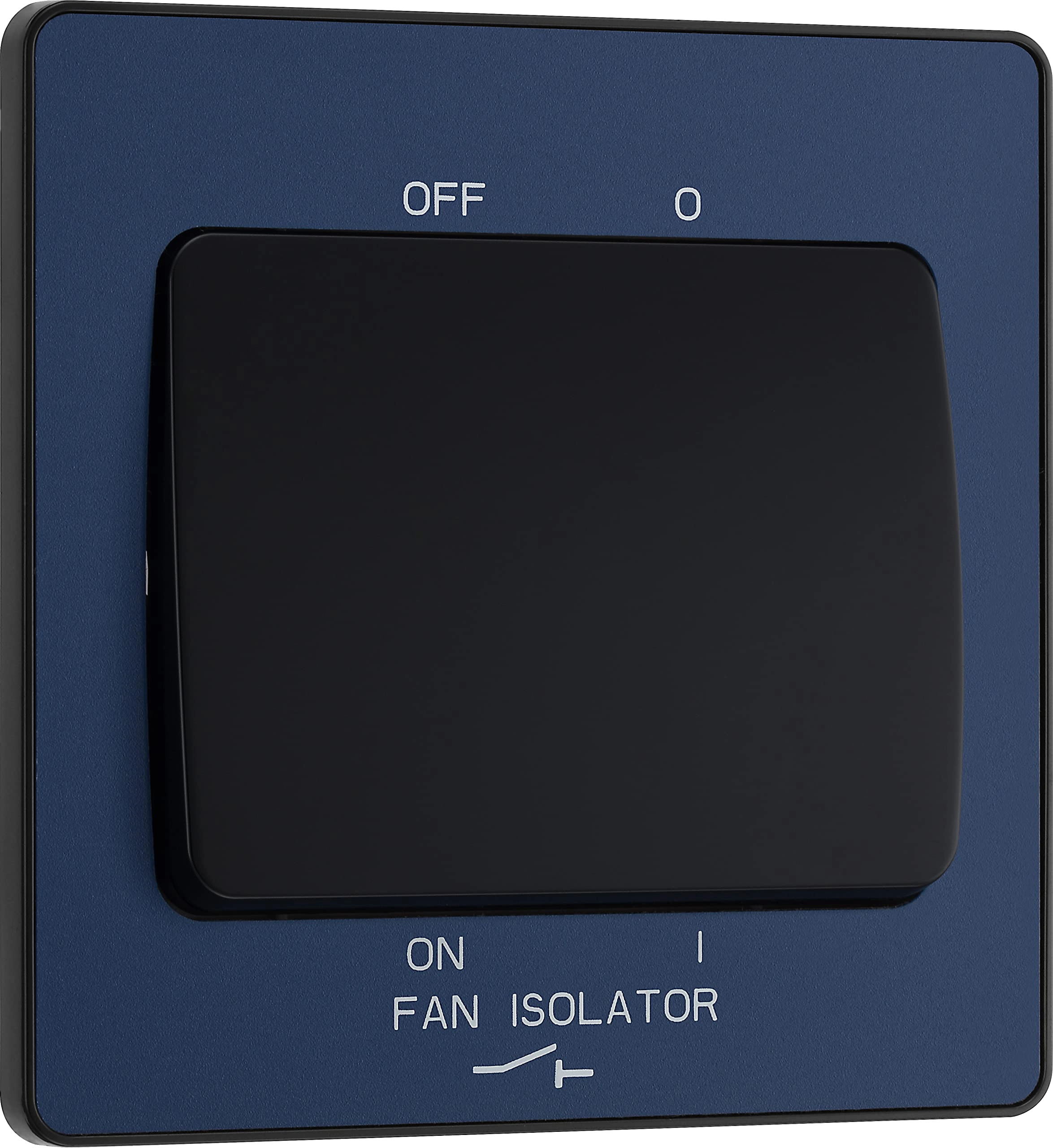 BG Electrical Evolve Fan Isolator Switch - 10A Triple Pole