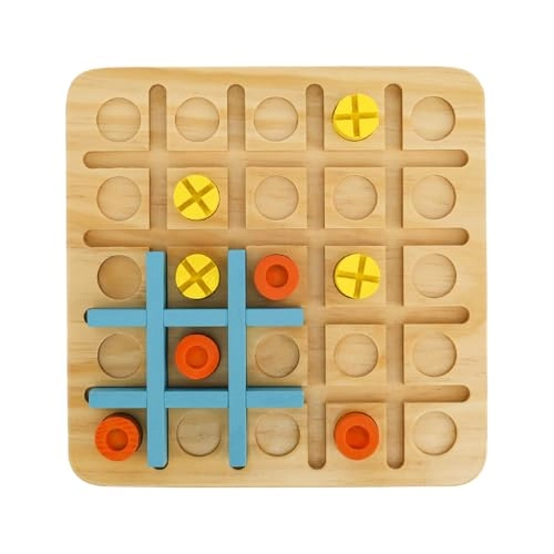Wooden Tic Tac Toe Game