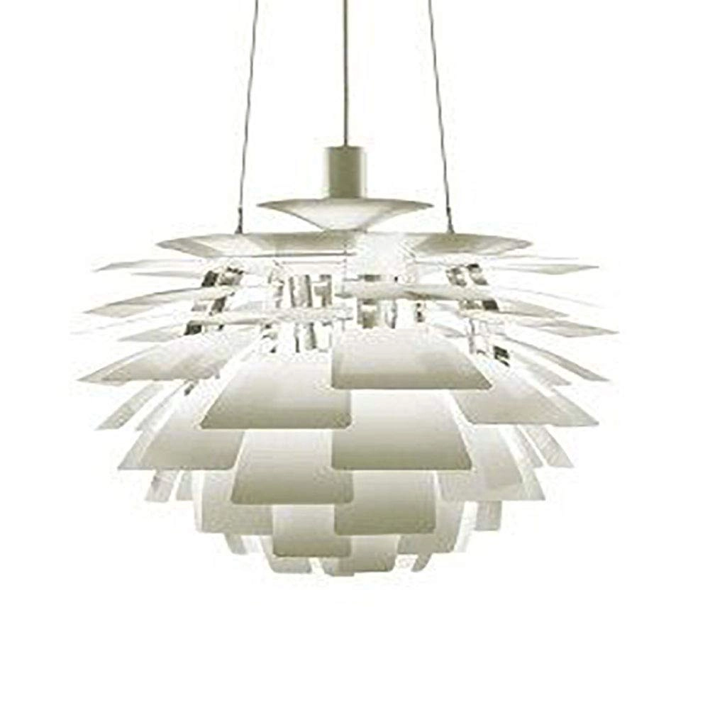 Creativity Personality Chandelier - E27 1-Light Outer white inner chrome 38*40cm