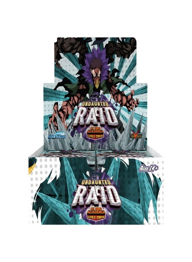 Jasco My Hero Academia Series 5: Undaunted Raid Booster Display - 24 Expansion Packs 11-Cards