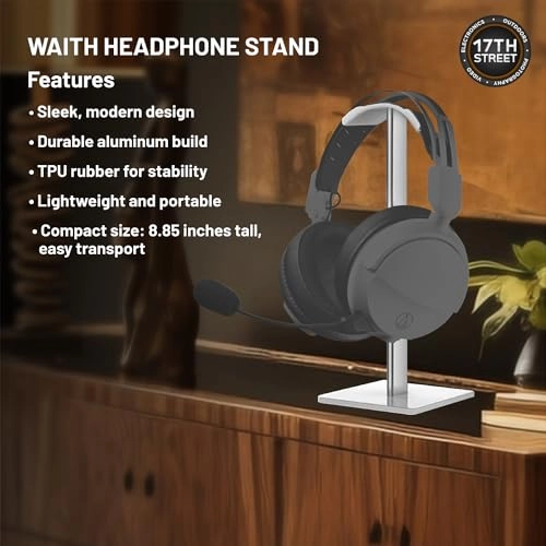 ATH-GL3 Wired Headset + Headset Stand + Cleaning Cloth