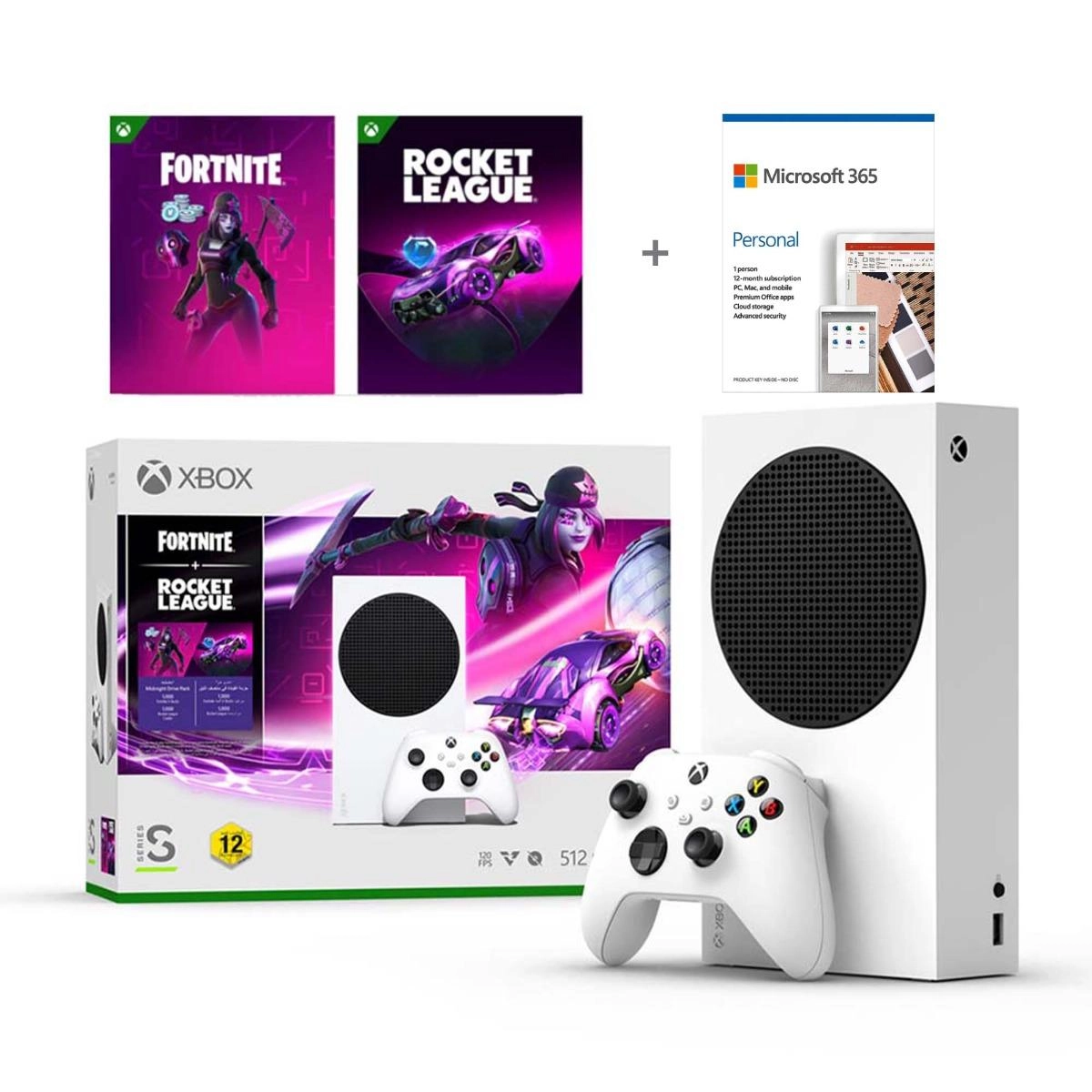 Microsoft Xbox Series S - 512GB + M365 Personal