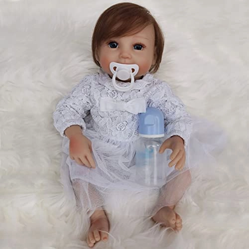 Rebirth Baby Doll - 20 Inch Vinyl Cotton Body Blue Eyes
