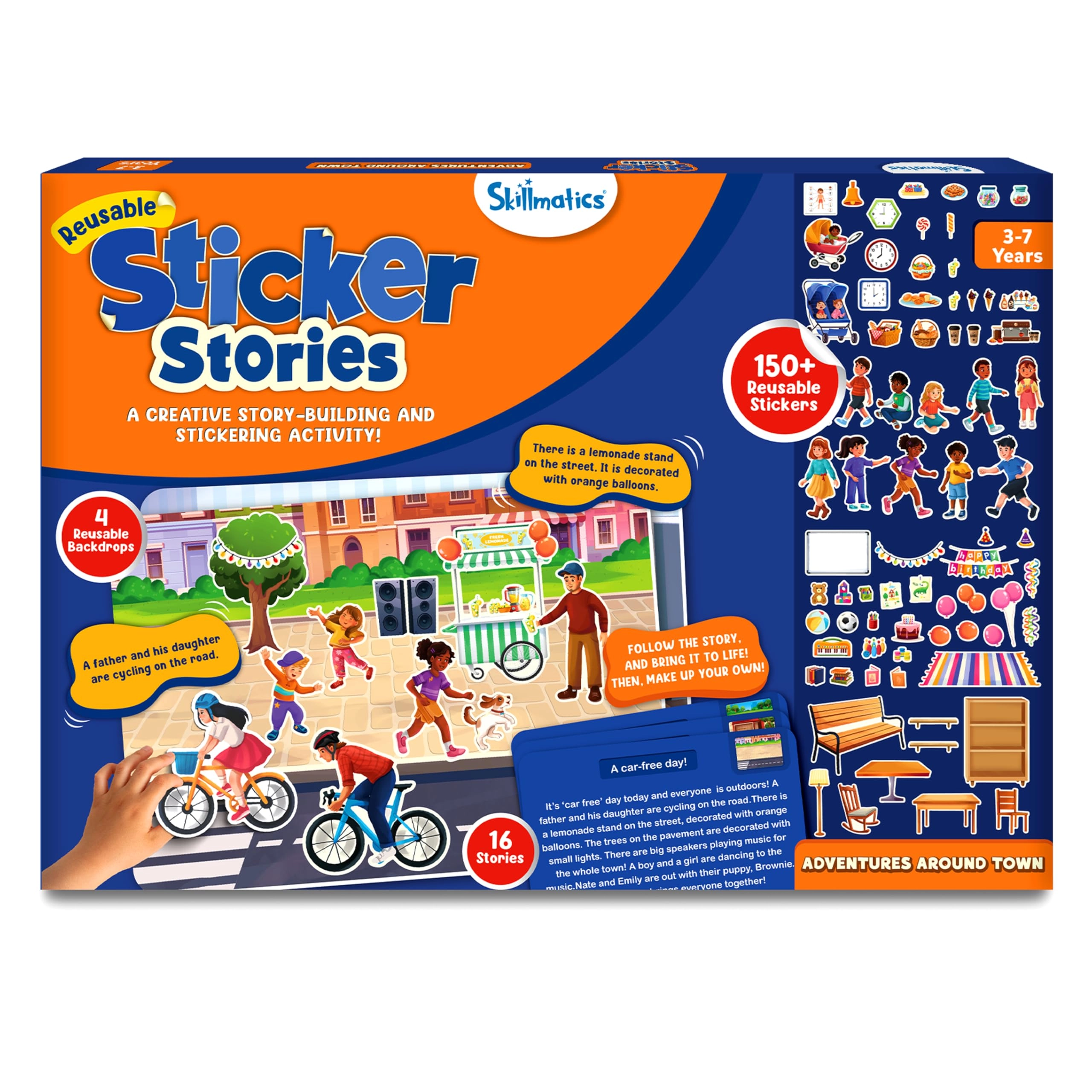 Sticker Stories - Ages 3, 4, 5, 6, 7 1 pieces