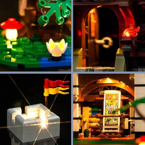 10332 Medieval Town Square - LED Light Set Standard Version