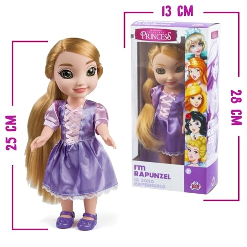 Princess Doll - 25 cm Plastic Ages 3+