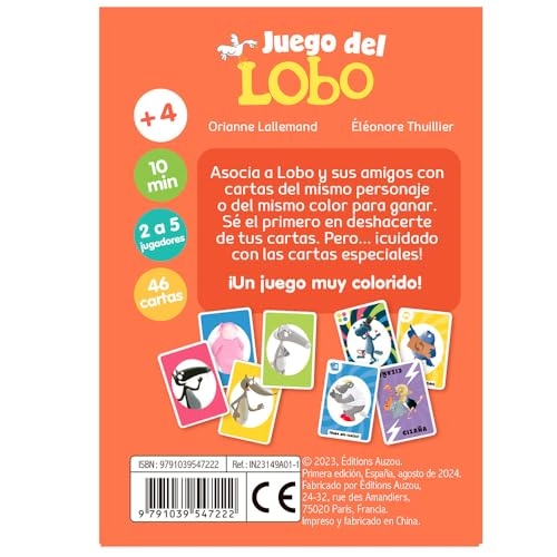 Caution Wolf - Card Game (Spanish)