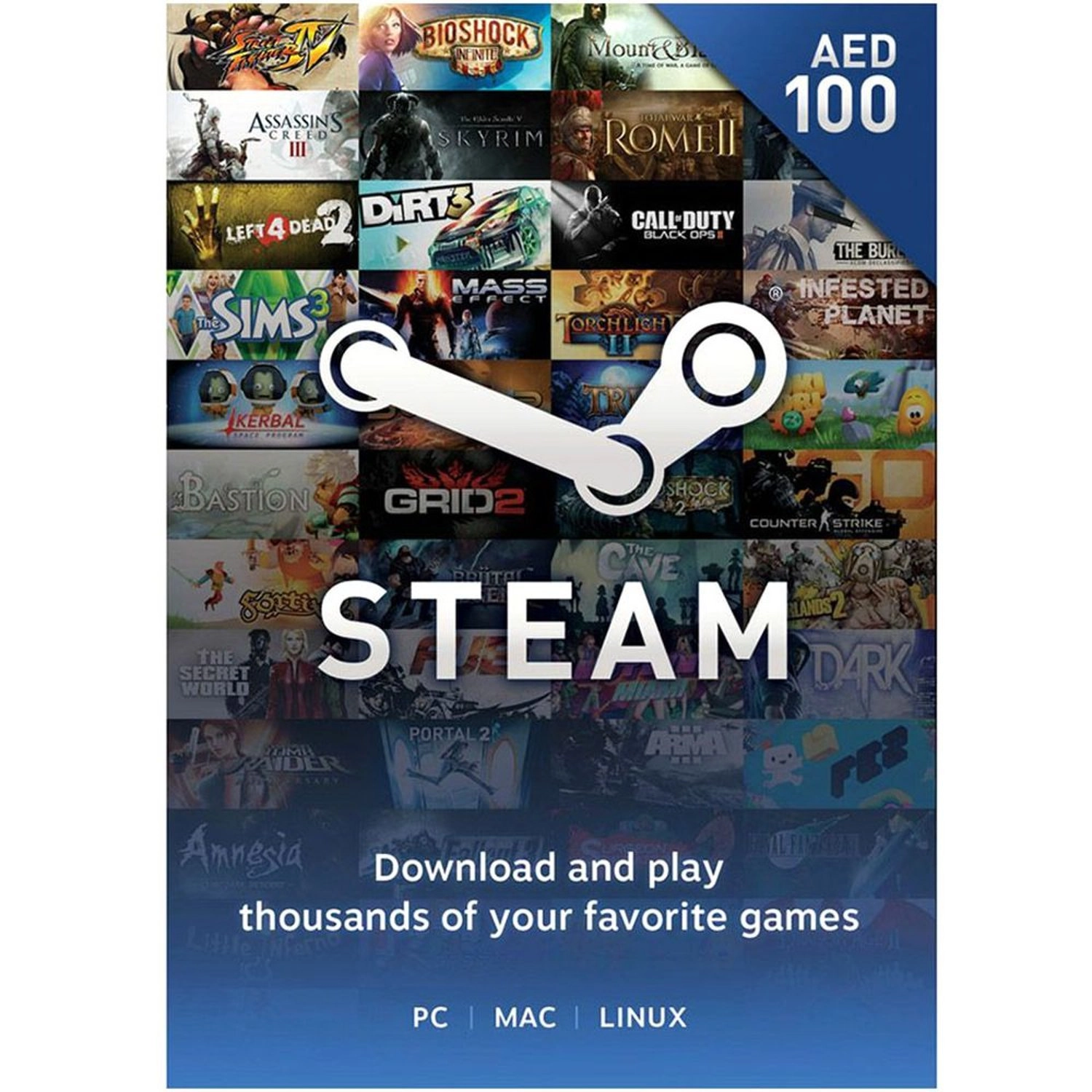 Atari Steam Gift Card - AED 100