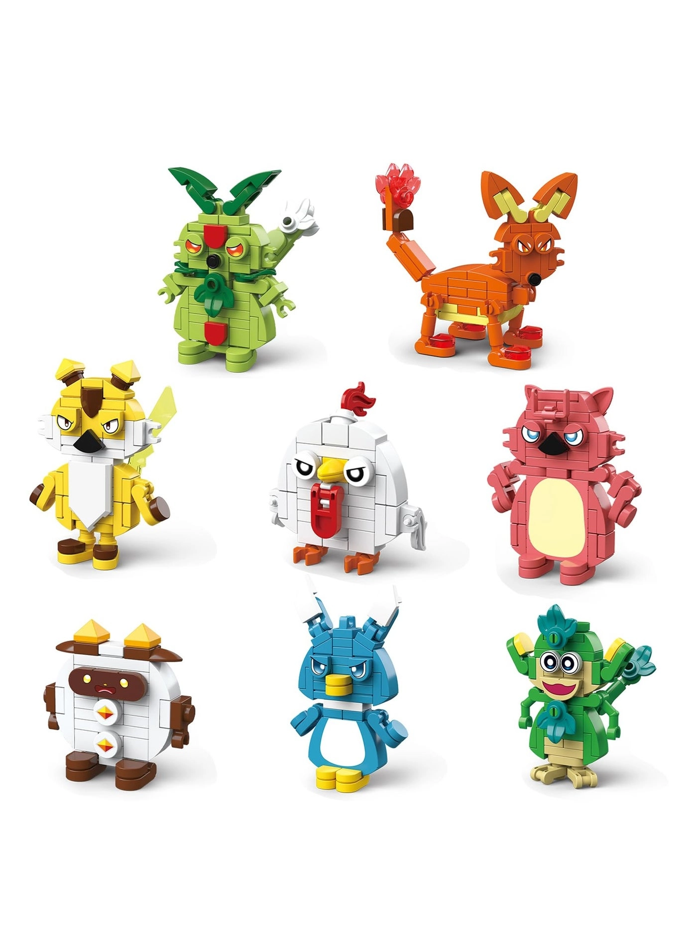 8-in-1 Building Blocks Set - 493 pcs