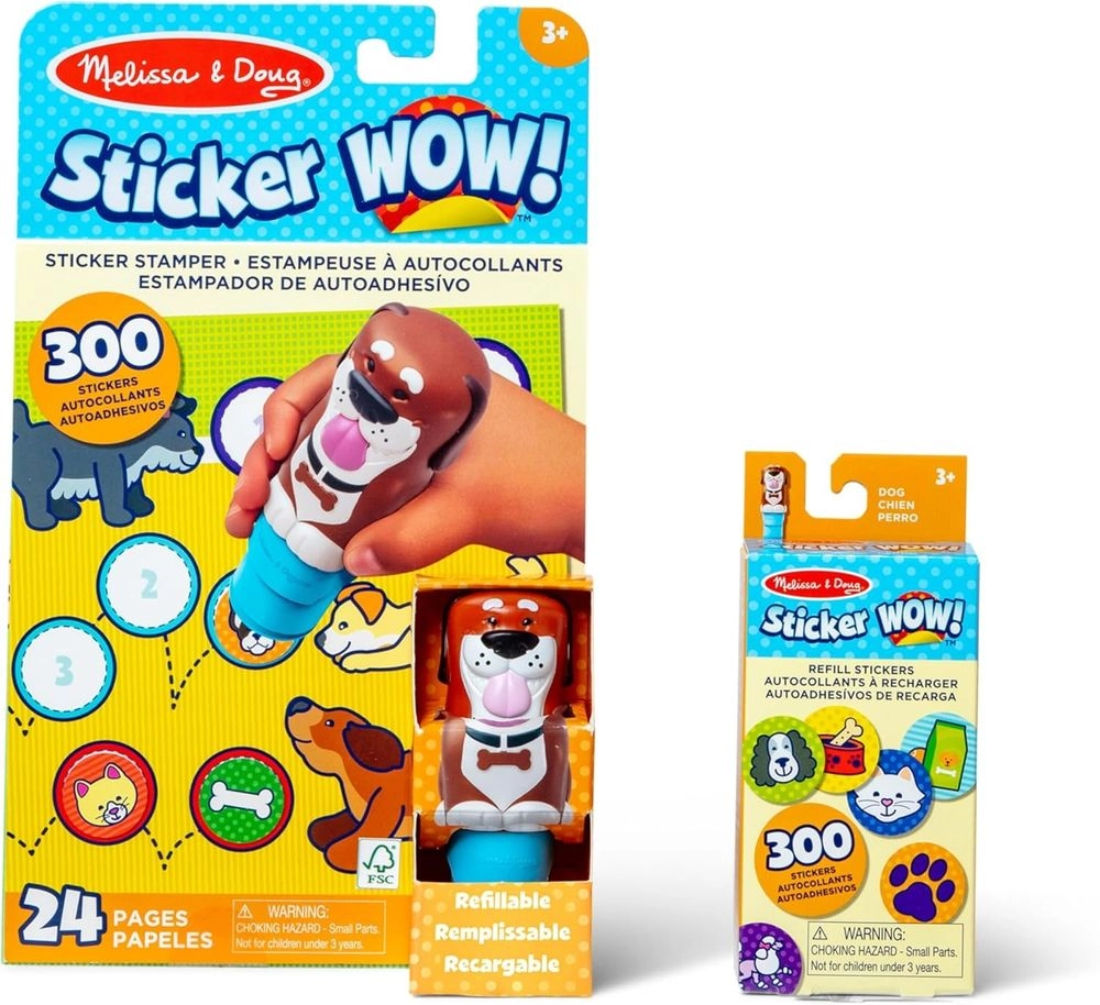 Sticker WOW! - 24 pages 500 stickers
