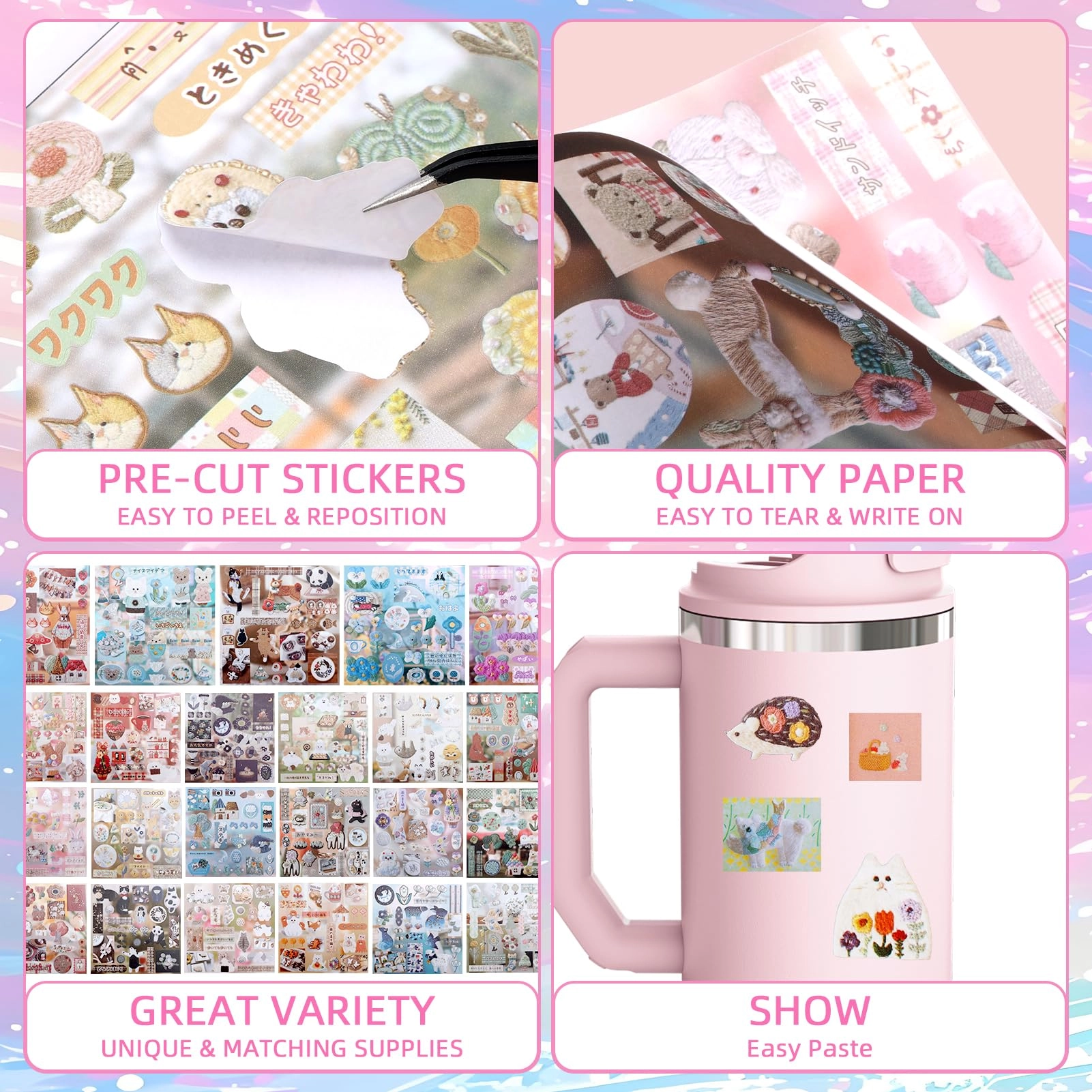 Cat Sticker Book 800 pcs