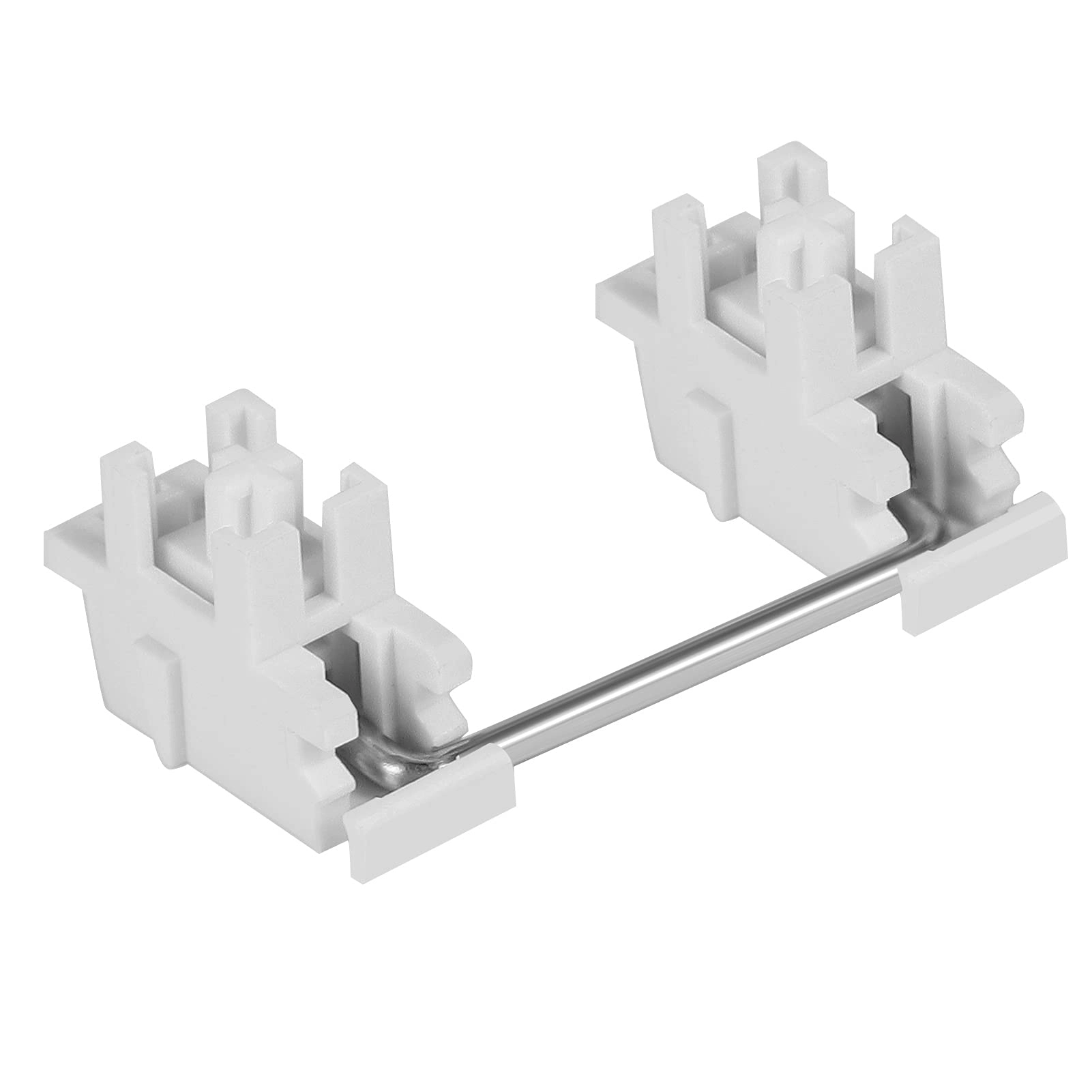 ZugGear DUROCK White Plate Mount Stabilizers - Wired
