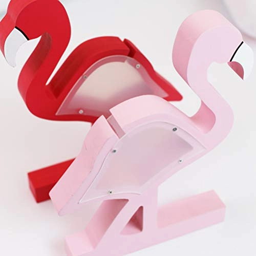 Animal Shapes Coin Box - Piggy Bank Flamingo Shape