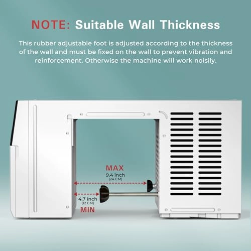 U-Shaped Window Air Conditioner - 10,000 BTU