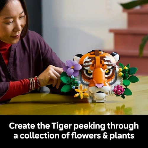 The Fauna Collection - Tiger (31217) - Buildable 3D Multicolor