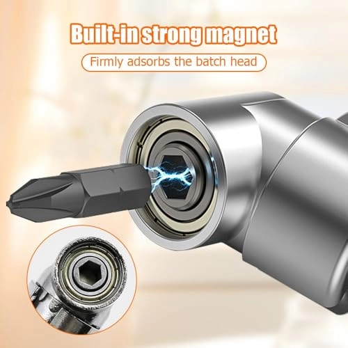 Right Angle Drill Adapter - 105 Degree 1/4" Hex Shank