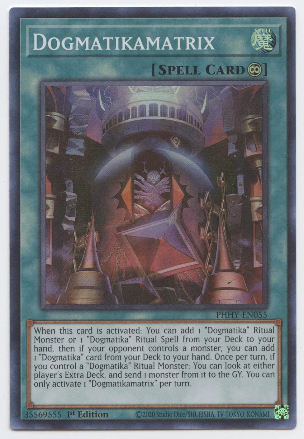 Yu-Gi-Oh! Dogmatikamatrix - PHHY-EN055