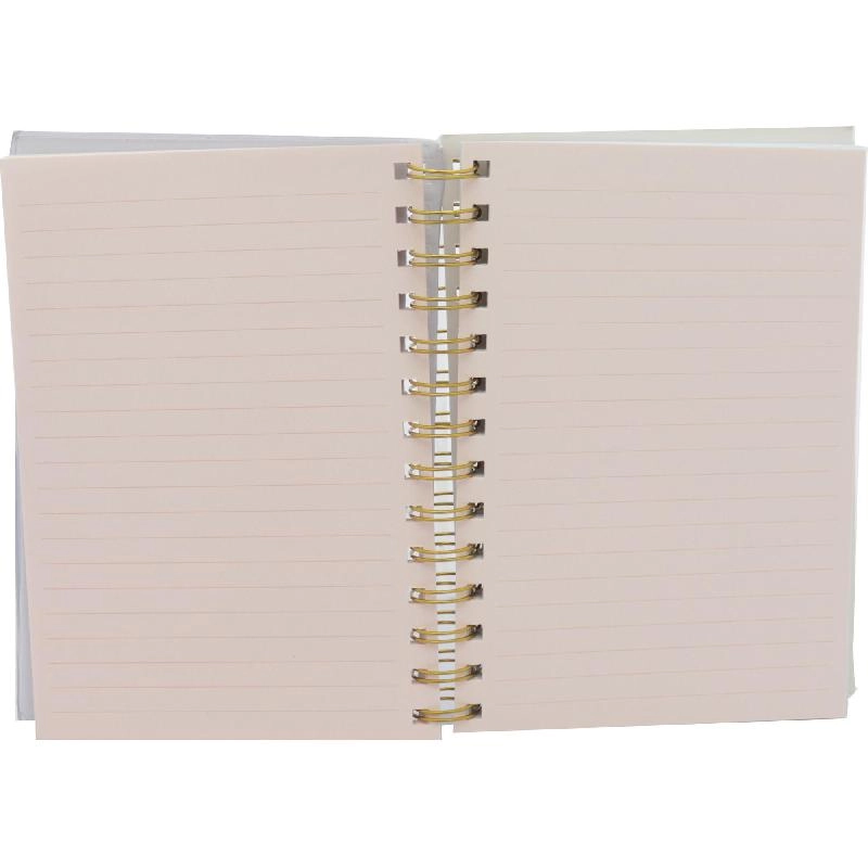 Notebook 19 X 26 cm Spiral - Grid 100 Sheets