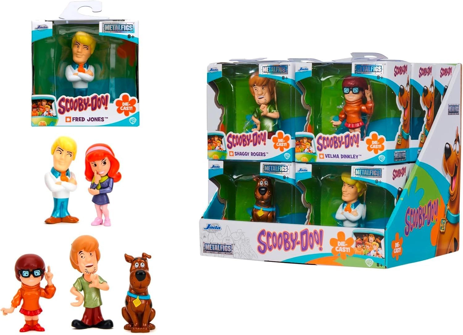 Jada Scooby-Doo MetalFigs (sim-253251043) 5 pcs
