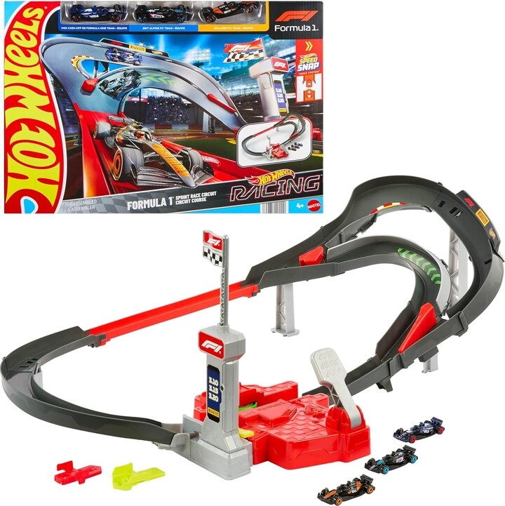 Racing Formula 1 Grand Prix Circuit Track Set - 3pcs
