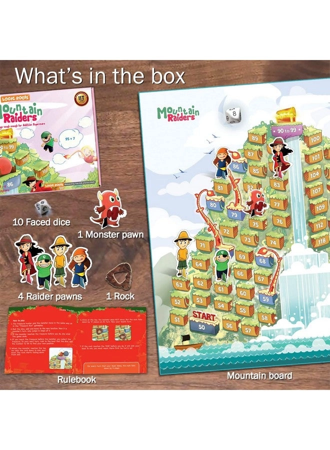 Mountain Raiders Addition Game - 7-9 Year Olds