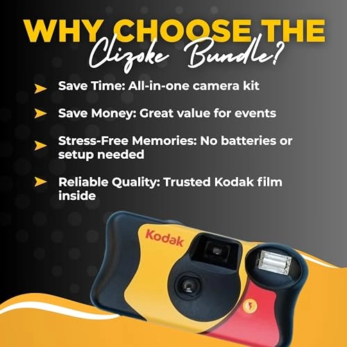 Funsaver 35mm - Pack of 10 39 Exposures + Photography Tips Card